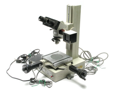 Gaertner Stereo Microscope w/Digital Positioner and Light Module, as-is
