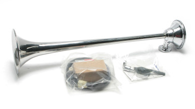 Grover Stuttertone 1510-2024 Round Chrome 24.5" Air Horn