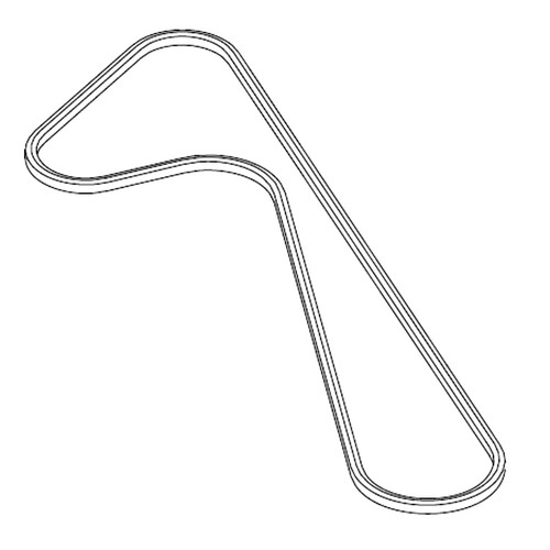 HUSTLER 602693 DECK BELT HBB SECTION 100.10 IN HUSTLER MOWERS 602693