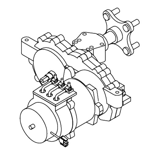 HUSTLER 603084 ELECTRIC TRANSAXLE ZT HUSTLER MOWERS 603084