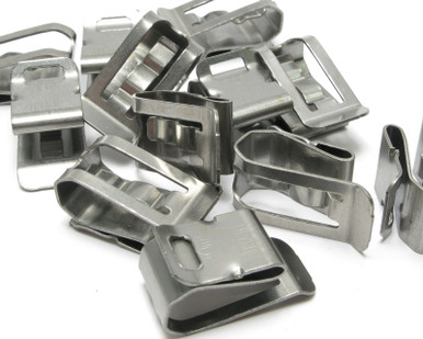 Heyco S6405, SunRunner Stainless Steel Cable Clips, Package of 100