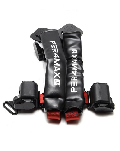 IMMI Per4max 4-point Ambulance Seatbelt Harness, Red