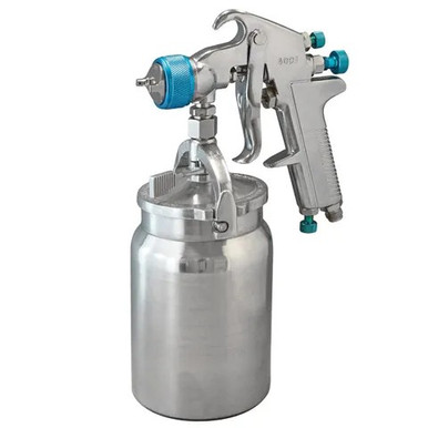 ITM Air Spray Gun Suction Feed Professional With 1.4MM & 2.0MM Nozzles And Aluminium Pot 1000ML- TM340-902