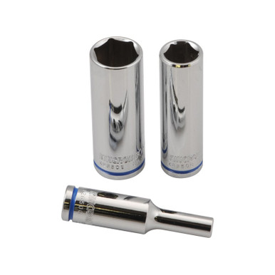 Kincrome Deep Socket Mirror Polish 1/4"x9mm - K26505