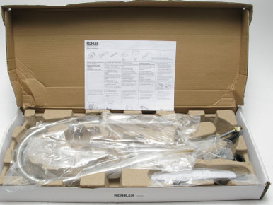 Kohler K-596-VS Simplice Pull-down Kitchen Sink Faucet w/3-Function Sprayhead