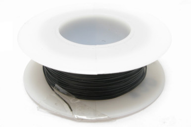 Kynar Wire Wrap Wire, 30AWG, 100ft Black