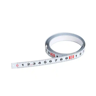 Lufkin Tape Measure, Bench Top Self Adh 2M X 13MM - LBTV2