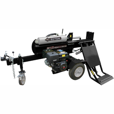 Black Diamond 50T Log Splitter – 15hp Manual Start with Hydraulic Lift Table- LS50LTBD
