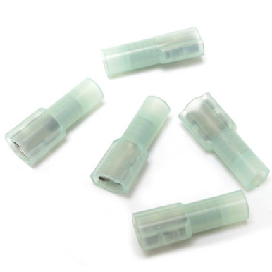 Lug Push-On 0.250 Female Fully Insulated 14-16 Awg- 100 Pieces
