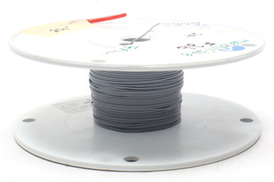 M22759/11-26-8 26 Gauge Silver Plated, PTFEJacketed Wire, Gray, 201ft