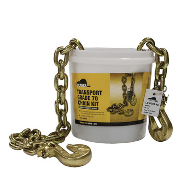 Beaver Transport Grade 70 Chain Kit 10mm x 9M FW Grabs- 408003