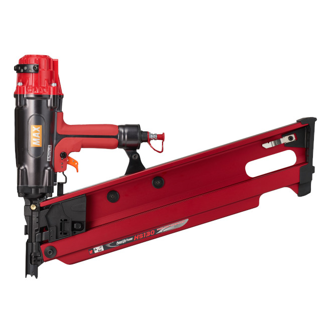 Max Tools HS130 High Pressure 5-1/8″ 21º Full Round Head Framing Stick Nailer