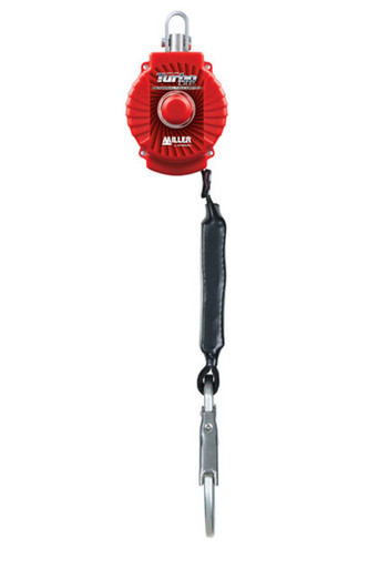 Miller TurboLite MFL-9-Z7/6FT Personal Fall Limiter, Steel Snap Hooks