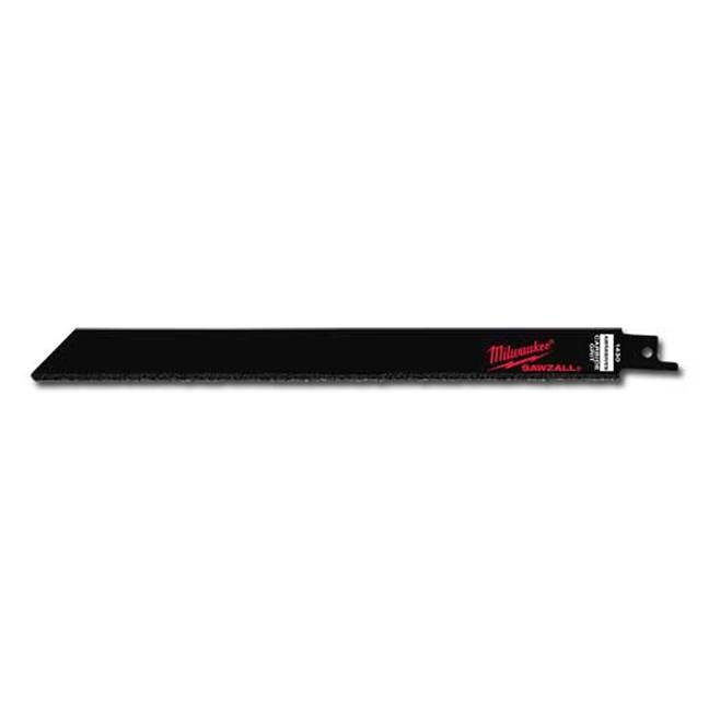 Milwaukee 48-00-1431 9″ Carbide Grit SAWZALL Blade for Hard Materials