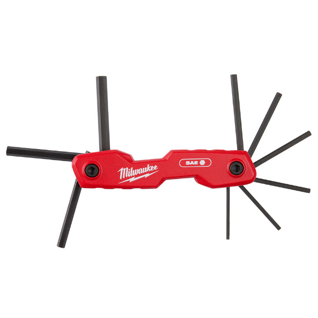 Milwaukee 48-22-2181 9-Key SAE Folding Hey Key Set