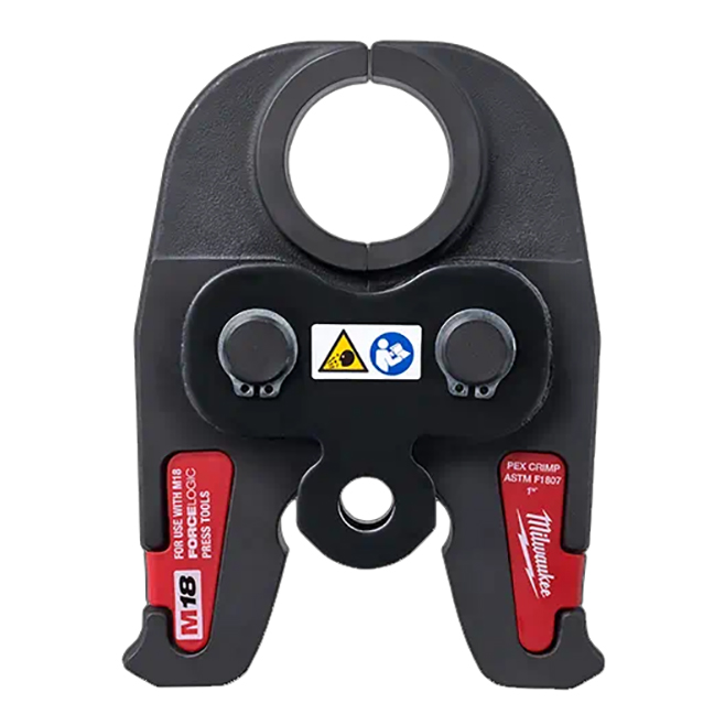 Milwaukee 49-16-2656C 1-1/2″ PEX Crimp (F1807) Jaw for M18 FORCE LOGIC Press Tools