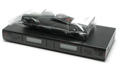 Nady 2W-1KU Dual UHF Wireless Receiver System w/Handheld & Lavalier Mics