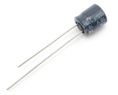 Nippon Industries NRE-S101M10V6.3X7F 100uF 10V 20% Radial Capacitor, 200pcs