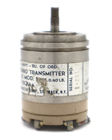 Norden-Ketay 15CX4a Synchro Transmitter Mk. 22 115 volts, 400 Hz