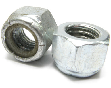 Nylon Locking Nut, 1/2-13, Steel, 25pcs