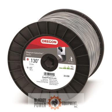 Genuine OregonMagnum Gatorline Square, .130in., 5 Lb Part# 22-030