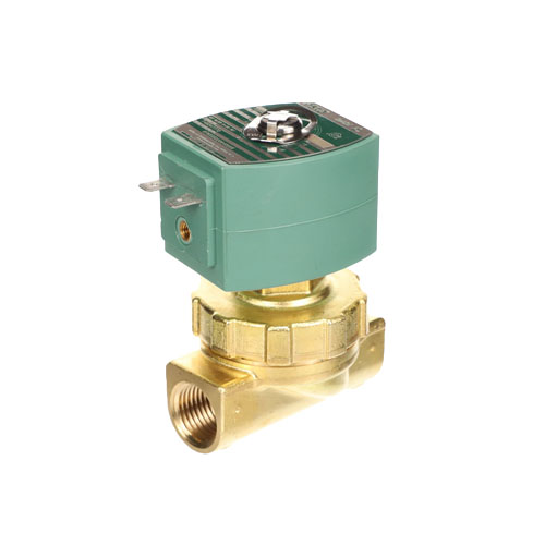 ASCO OFMSS8220G406HW24D 1/2″ NC 2-Way 24VDC Brass Solenoid Valve