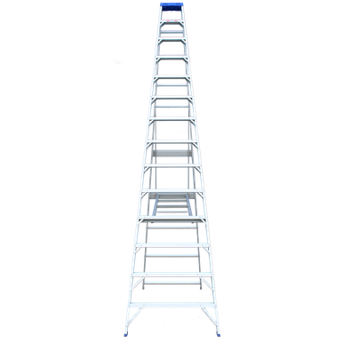 INDALEX AL 150KG Pro Single Sided Step Ladder 4.3M - PROS14