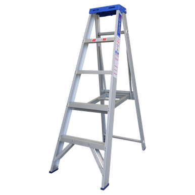 INDALEX AL 180KG Pro Single Sided Step Ladder 1.5M - PROS5