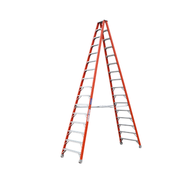 INDALEX FG 150KG Pro Double Sided Step Ladder 4.9M - PROSF16D