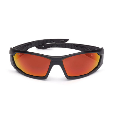 BOLLÉ SAFETY MERCURO Grey/Black Frame Fire Flash (Red Flash) Polarised PC LensAnti Scratch - PSSMERCP09