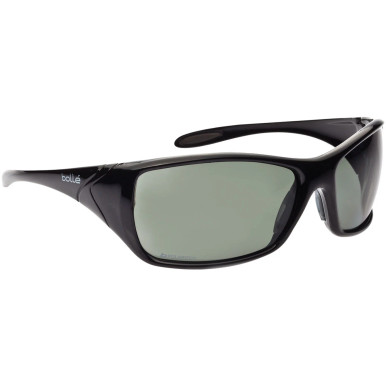 BOLLÉ SAFETY VOODOO Black Frame Grey/Green Polarised PC Lens Anti Scratch - 1652707
