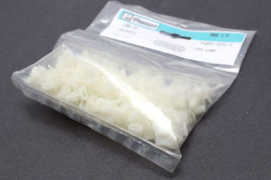 Panduit Corp. PWMS-H25-C Single Opening Winged Cable Tie Holder, 100pcs