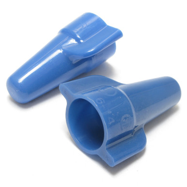 Panduit P4 6-14AWG Hawk Screw-On Wire Connector, Blue, 50pcs