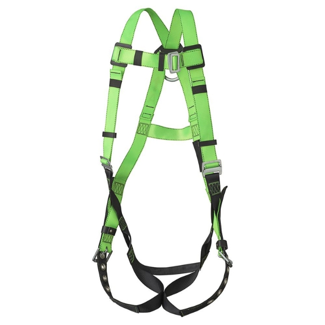 PeakWorks FBH-10020A V8002200 Contractor Harness Class A / 1 D-Ring / Leg Grommets