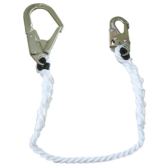 Peakworks LAN-1242-6 V8151206 Restraint Lanyard – 5/8″ x 6ft Rope with Snap and Form Hooks
