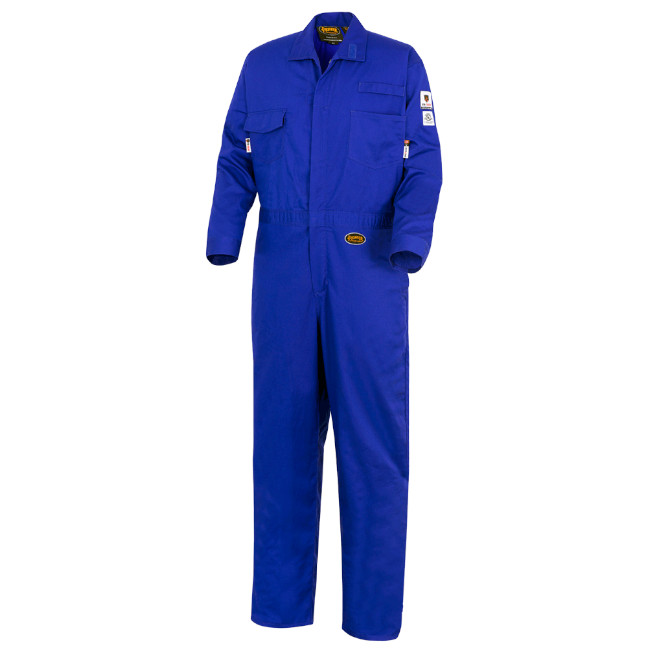Pioneer 7779T V254041T FR-TECH 88/12 FR/ARC Rated Coveralls-Royal Blue-Tall Sizes