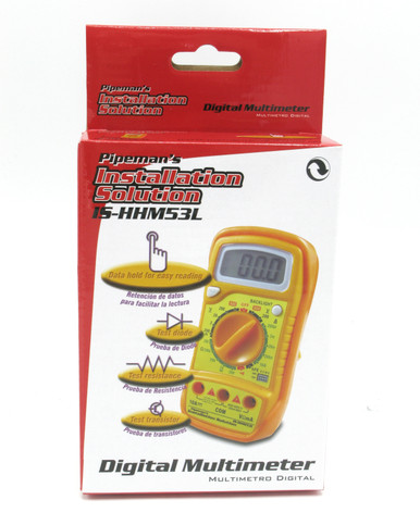 Pipeman's IS-HHM53L Digital Multimeter