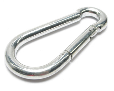 Quick Snap Link, Zinc-Plated Steel, 7/16 Inch Gate x 4-11/16 Inch Length