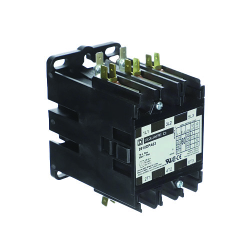 AAON R08640 24V 60A 3-Pole Contactor
