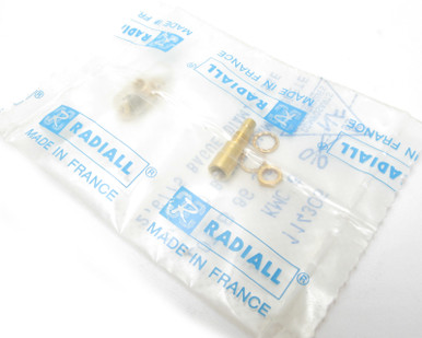 Radiall R114.305 Straight Bulkhead Jacks Clamp Type, SMB Connector, 50 ohm