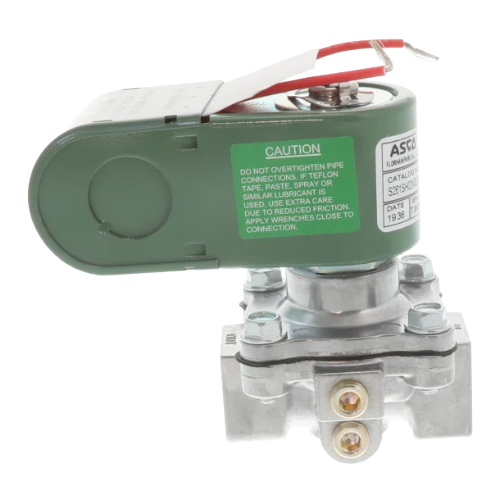 ASCO S261SH02N3DG5 1/2″ NC 120V 0-30 PSI Solenoid Shutoff Valve