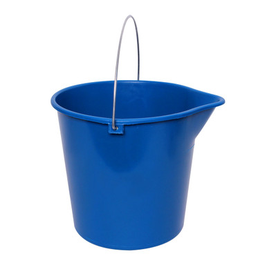 Sabco Blue Bucket With Wire Handle 10L - SAB37029