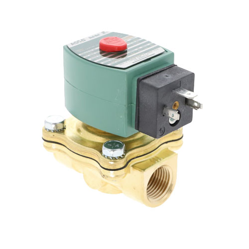 ASCO SC8210G2-24V 2-Way N/C Solenoid Valve 1/2″ NPT 24Vac Brass NEMA 4X