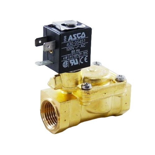 ASCO SC8238T405 1/2″ Normally Closed High Temp Solenoid Valve 120V