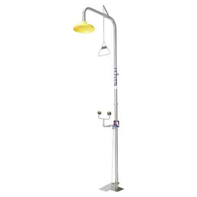 Pratt Combination Shower Elite Eyewash + Tread - SE679