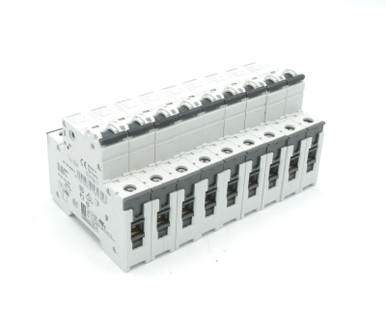 Siemens 5SY4106-7 230/400V, 6 Amp, 1-Pole Circuit Breaker, 9 Piece Lot