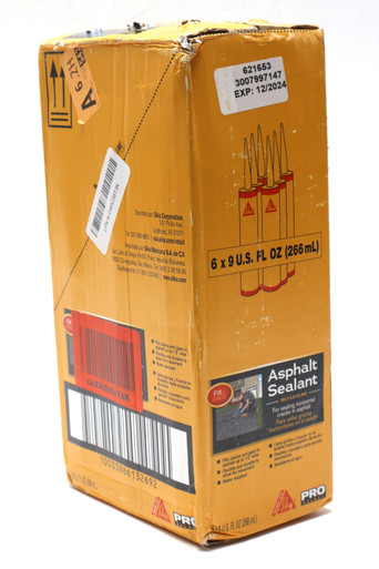 Sika SIKAFLEX-410 Asphalt Sealant, 6pk