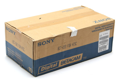 Sony BCT-D22 22 Minute Digital Betacam Cassette, 10-pack