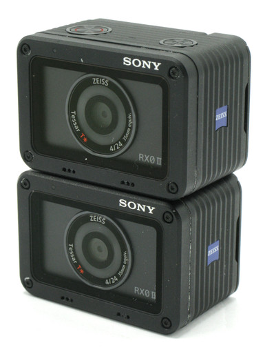 Sony DSC-RX0M2 RX0 II 1” (1.0-type) Sensor Ultra-Compact Camera, 2pc Lot