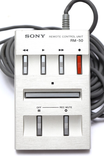 Sony RM-50 Wired Remote Control for Cassette Deck